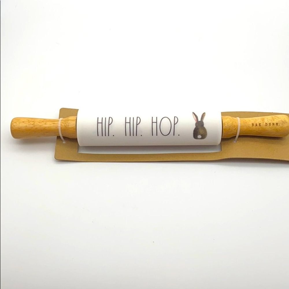 Rae Dunn “HIP. HIP. HOP. “Rolling Pin